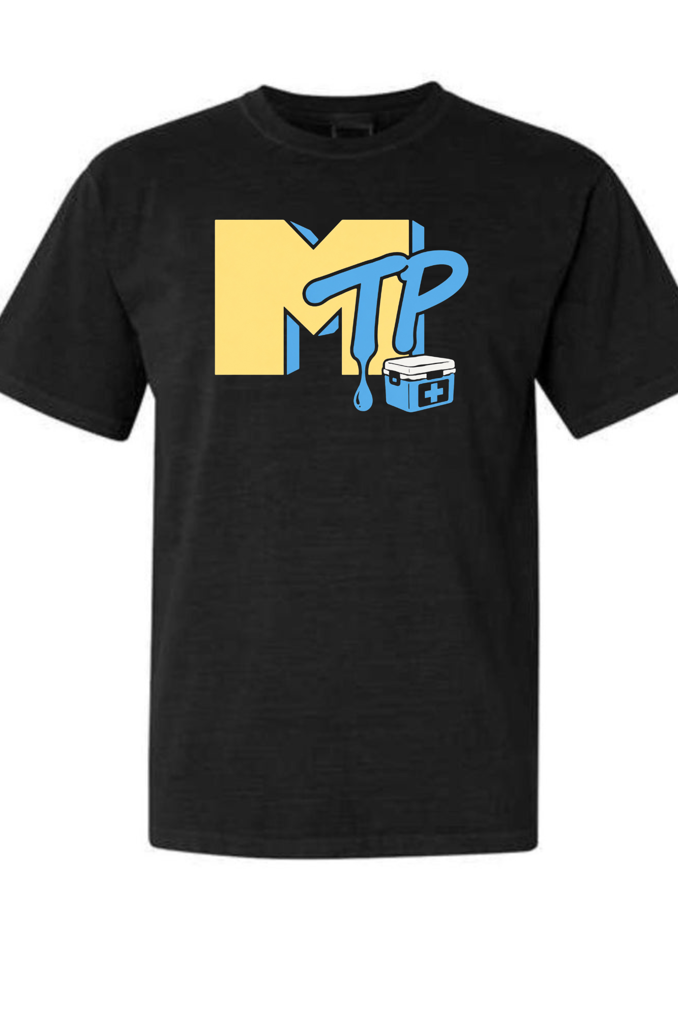 MTP Light Yellow/Blue T-shirt
